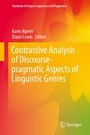 Cover: Contrastive Analysis of Discourse-pragmatic Aspects of Linguistic Genres - Springer