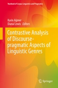 Cover: Contrastive Analysis of Discourse-pragmatic Aspects of Linguistic Genres - Springer