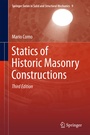 Cover: Statics of Historic Masonry Constructions - Springer