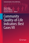 Cover: Community Quality-of-Life Indicators: Best Cases VII - Springer
