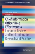 Cover: Chief Information Officer Role Effectiveness - Springer