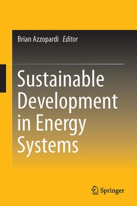 Enlarge image Cover: Sustainable Development in Energy Systems - Springer