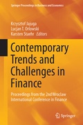 Cover: Contemporary Trends and Challenges in Finance - Springer
