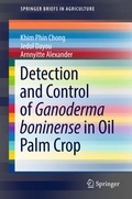 Cover: Detection and Control of Ganoderma boninense in Oil Palm Crop - Springer