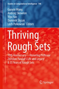 Enlarge image Cover: Thriving Rough Sets - Springer