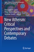 Cover: New Atheism: Critical Perspectives and Contemporary Debates - Springer