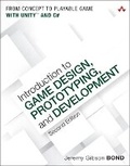 Cover: Introduction to Game Design, Prototyping, and Development - Addison Wesley