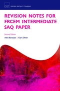 Cover: Revision Notes for the FRCEM Intermediate SAQ Paper - Oxford University Press