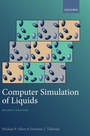 Cover: Computer Simulation of Liquids - Oxford University Press