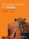 Cover: 80 Graded Studies for Violin: Book 2 - Faber Music Ltd
