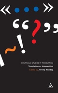 Cover: Translation as Intervention - Continuum International Publishing Group Ltd.