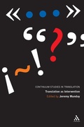 Cover: Translation as Intervention - Continuum International Publishing Group Ltd.