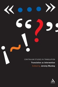 Enlarge image Cover: Translation as Intervention - Continuum International Publishing Group Ltd.