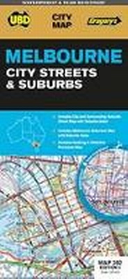 Abbildung von: Melbourne City Streets & Suburbs Map 362 5th ed (waterproof) - UBD Gregory's