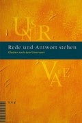 Cover: Rede und Antwort stehen - Theologischer Verlag Z&uuml;rich