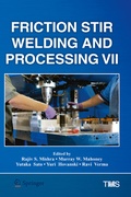 Cover: Friction Stir Welding and Processing VII - Springer