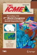 Cover: Proceedings of the 2nd World Congress on Integrated Computational Materials Engineering (ICME) - Springer