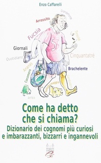 Abbildung von: Come ha detto che si chiama? Dizionario dei cognomi più curiosi e imbarazzanti, bizzarri e infamanti - Società Editrice Romana