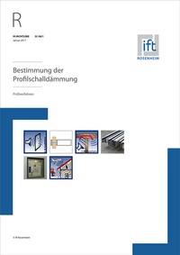Abbildung von: ift-Richtlinie SC-08/1 - ift Rosenheim