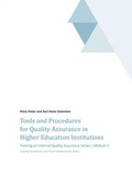 Cover: Tools and Procedures for Quality Assurance in Higher Education Institutions - tredition