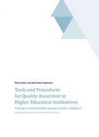 Enlarge image Cover: Tools and Procedures for Quality Assurance in Higher Education Institutions - tredition