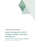 Cover: Quality Management and its Linkages to Higher Education Management - tredition