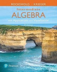 Enlarge image Cover: Intermediate Algebra with Applications & Visualization Plusmylab Math -- 24 Month Title-Specific Access Card Package - Pearson