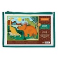 Cover: Dinosaur Park Pouch Puzzle - Galison