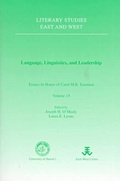 Cover: Language, Linguistics and Leadership - University of Hawai'i Press