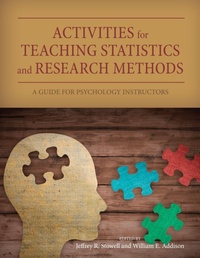 Enlarge image Cover: Activities for Teaching Statistics and Research Methods - American Psychological Association