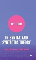 Cover: Key Terms in Syntax and Syntactic Theory - Continuum International Publishing Group Ltd.