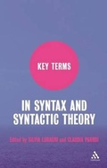 Cover: Key Terms in Syntax and Syntactic Theory - Continuum International Publishing Group Ltd.