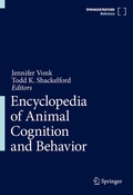 Cover: Encyclopedia of Animal Cognition and Behavior - Springer