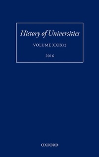 Enlarge image Cover: History of Universities - OUP eBook
