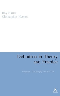 Abbildung von: Definition in Theory and Practice - Continuum International Publishing Group Ltd.