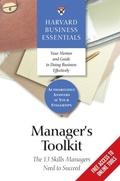 Cover: Manager's Toolkit - Harvard Business Review Press