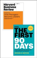 Cover: The First 90 Days with Harvard Business Review article "How Managers Become Leaders" (2 Items) - Harvard Business Review Press