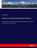 Cover: Handbuch der Experimental-Physiologie der Pflanzen - Hansebooks