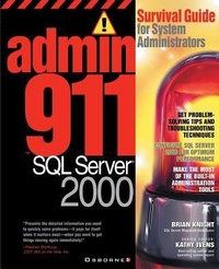 Abbildung von: Admin911: SQL Server 2000 - McGraw-Hill Professional