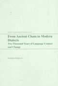 Cover: From Ancient Cham to Modern Dialects - University of Hawai'i Press