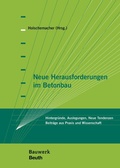 Cover: Neue Herausforderungen im Betonbau - DIN Media