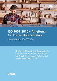 Abbildung von: ISO 9001:2015 - Anleitung für kleine Unternehmen - DIN Media