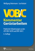 Cover: VOB/C Kommentar - Ger&uuml;starbeiten - Rudolf M&uuml;ller Verlag