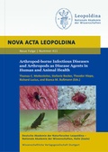 Cover: Arthropod-borne Infectious Diseases and Arthropods as Disease Agents in Human and Animal Health - Wissenschaftliche Verlagsgesellschaft