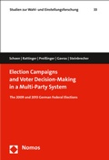 Cover: Election Campaigns and Voter Decision-Making in a Multi-Party System - Nomos
