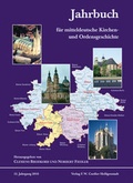 Cover: Jahrbuch f&uuml;r mitteldeutsche Kirchen- und Ordensgeschichte - Verlag F. W. Cordier