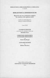 Abbildung von: Bibliotheca Dissidentium XXX - Koerner, Valentin