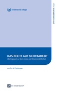 Cover: Das Recht auf Sichtbarkeit - readbox publishing