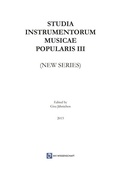 Cover: Studia Instrumentorum Musicae Popularis III - readbox publishing