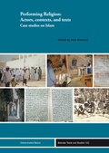 Cover: Performing Religion: Actors, contexts, and texts - Ergon